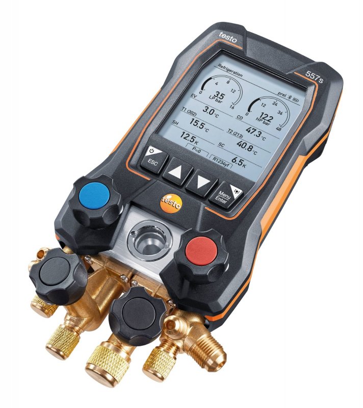 Testo 557s - Univerzálna sada pre tepelné čerpadlá Bezdrôtové merania